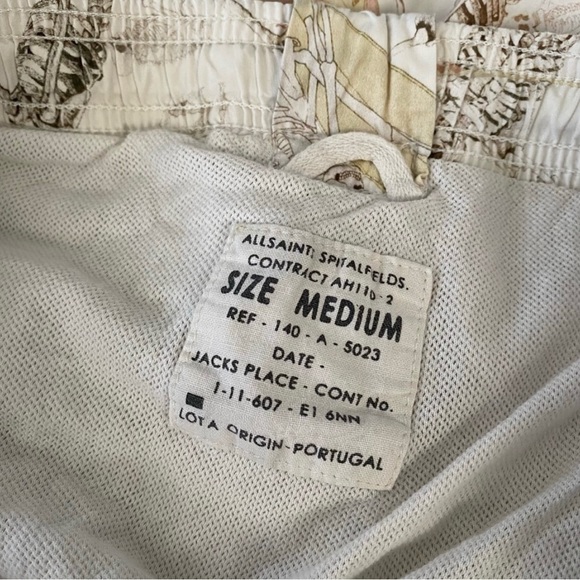 All Saints Skeleton Surf Mortem Board Shorts Med. - Picture 4 of 7